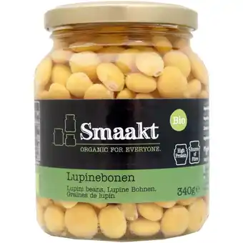Albert Heijn Smaakt lupinebonen 340g - bio aanbieding