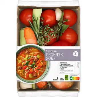 Albert Heijn Ah tomaten groentesoep verspakket aanbieding