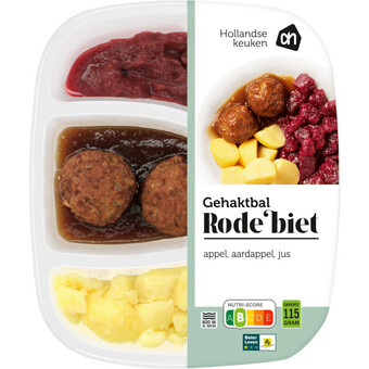 Albert Heijn Ah rode biet gehaktbal aanbieding