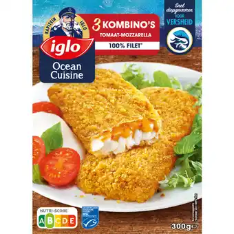 Albert Heijn Iglo kombino tomaat-mozzarella aanbieding