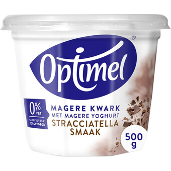 Albert Heijn Optimel magere kwark stracciatella aanbieding