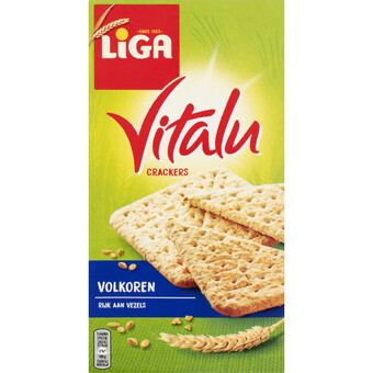 Albert Heijn Liga vitalu volkoren crackers aanbieding