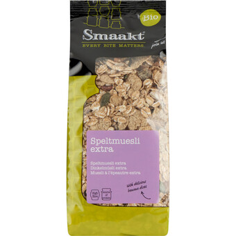 Albert Heijn Smaakt speltmuesli extra aanbieding