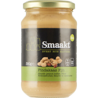 Albert Heijn Smaakt pindakaas fijn bio aanbieding