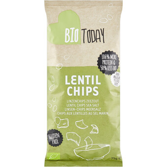 Albert Heijn Biotoday linzenchips zeezout aanbieding