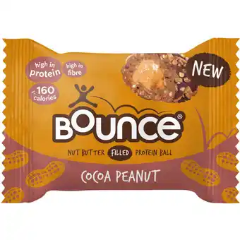 Albert Heijn Bounce protein ball cocoa peanut aanbieding