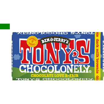 Albert Heijn Tony's chocolonely b&j donkere melk brownie aanbieding