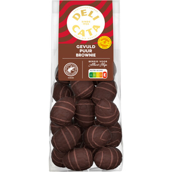 Albert Heijn Delicata paaseitjes gevuld puur brownie aanbieding