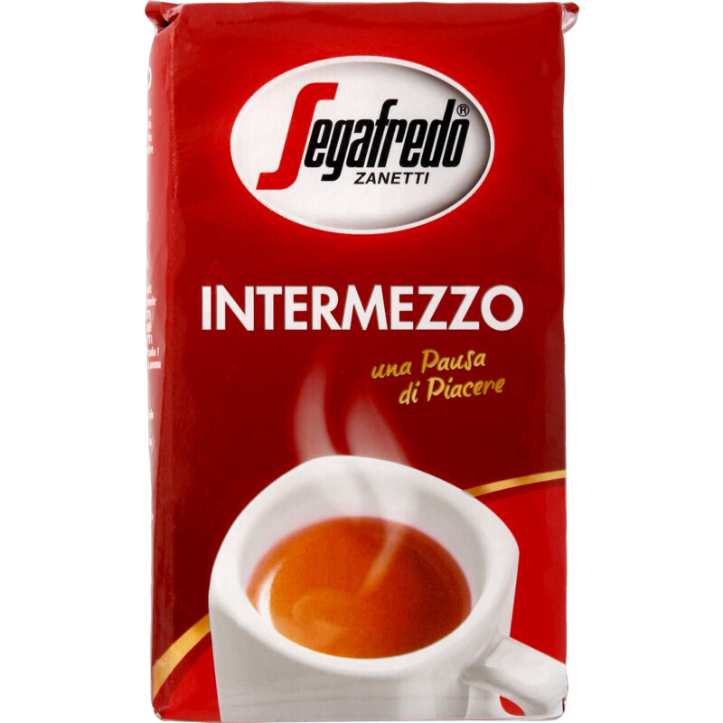 Segafredo intermezzo gemalen espresso aanbieding bij Albert Heijn