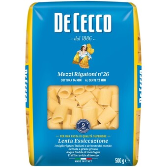 Albert Heijn De cecco mezzi rigatoni nr26 aanbieding