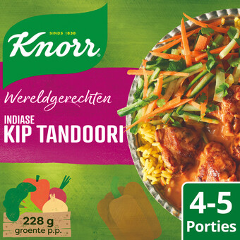 Albert Heijn Knorr wereldgerechten indiase tandoori family aanbieding