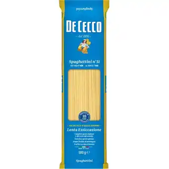 Albert Heijn De cecco spaghettini nr11 aanbieding