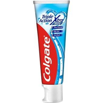 Albert Heijn Colgate triple action extra whitening tandpasta aanbieding