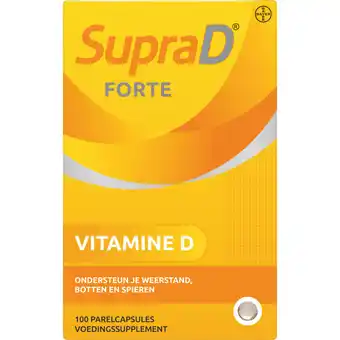 Albert Heijn Supradyn forte vitamine d 100 parelcapsules aanbieding