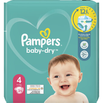 Albert Heijn Pampers baby-dry luiers maat 4 carrypack aanbieding