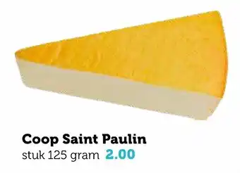 Coop Coop Saint Paulin 125g aanbieding