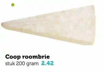 Coop Coop roombrie 200g aanbieding