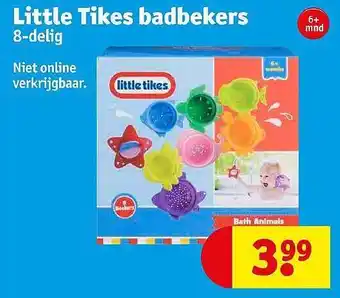 Kruidvat Little tikes babdekers aanbieding