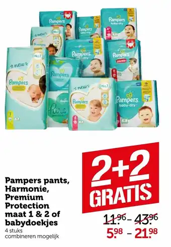 Coop Pampers aanbieding