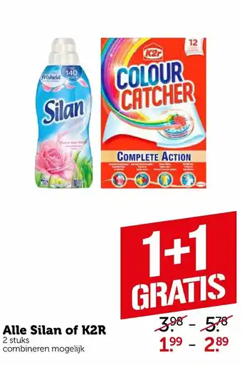 Coop Silan of K2R aanbieding