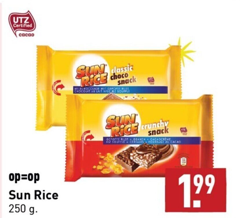 Sun rice 250g aanbieding bij ALDI