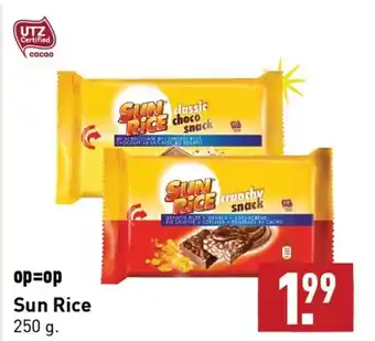 ALDI Sun rice 250g aanbieding