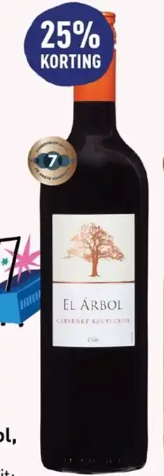 ALDI El arbol chili cabernet sauvignon aanbieding