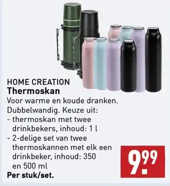 ALDI Home creation thermoskan per stuk aanbieding