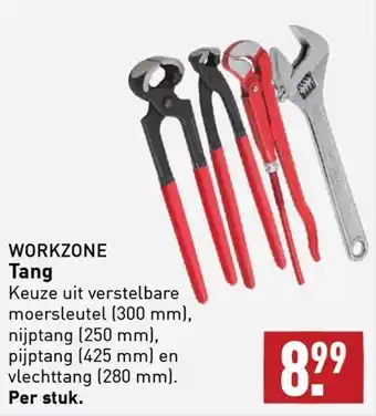 ALDI Workzone tang per stuk aanbieding