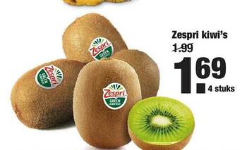 ALDI Zespri Kiwi's 4 stuks aanbieding