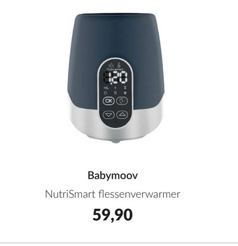 Babypark Babymoov nutrismart flessenverwarmer aanbieding