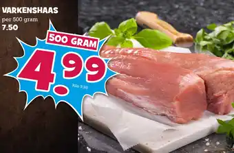 Boon`s Markt Varkenshaas 500gram aanbieding