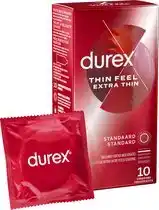 Bol.com Durex condooms - thin feel extra dun - 10 stuks aanbieding