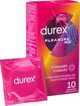 Bol.com Durex condooms - pleasure me - met ribbels - 10 stuks aanbieding