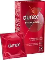Bol.com Durex condooms - thin feel - dunner voor meer sensatie - 12 stuks aanbieding
