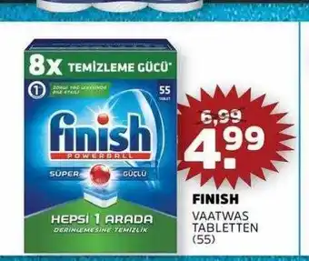 Sahan Supermarkten Finish vaatwas tabletten (55) aanbieding