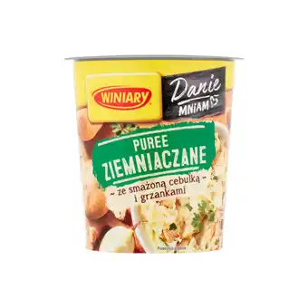 Jumbo Winiary aardappelpuree met croutons en gebakken uitjes 59g aanbieding