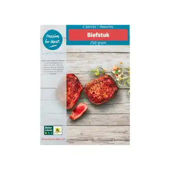 Jumbo Passion for meat biefstuk 2 stuks 250g aanbieding