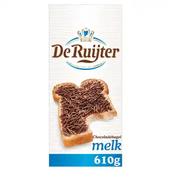 Jumbo De ruijter hagelslag melk 610g aanbieding