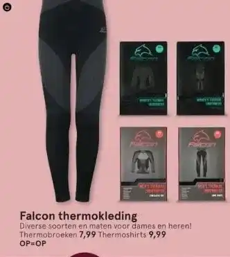 Etos Falcon thermokleding aanbieding