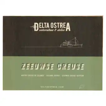 Jumbo Delta ostrea yerseke jumbo zeeuwse creuse iii + mes 6 stuks aanbieding