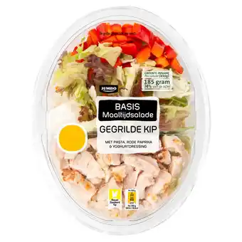 Jumbo Jumbo basis maaltijdsalade gegrilde kip 450g aanbieding