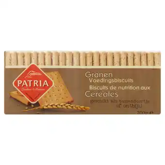 Jumbo Patria granen voedingsbiscuits 300g aanbieding