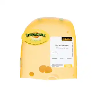 Jumbo Jumbo leerdammer maasdammer kaas 45+ ca. 500g aanbieding