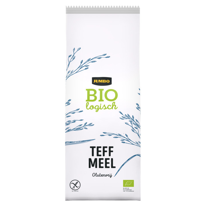 Jumbo biologisch teffmeel glutenvrij 400g aanbieding bij Jumbo