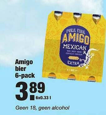 ALDI Amigo Bier 6-Pack aanbieding