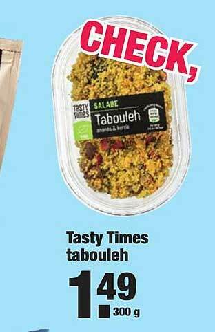 ALDI Tasty Times Tabouleh 300g aanbieding