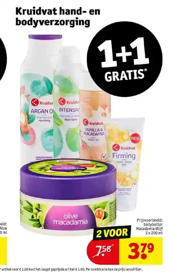 Kruidvat Hand- en bodyverzorging aanbieding