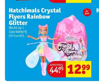 Kruidvat Hatchimals Crystal Flyers Rainbow Glitter aanbieding