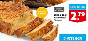 Hoogvliet Buiten Gewoon Luxe appel-kaneelstol 600g aanbieding